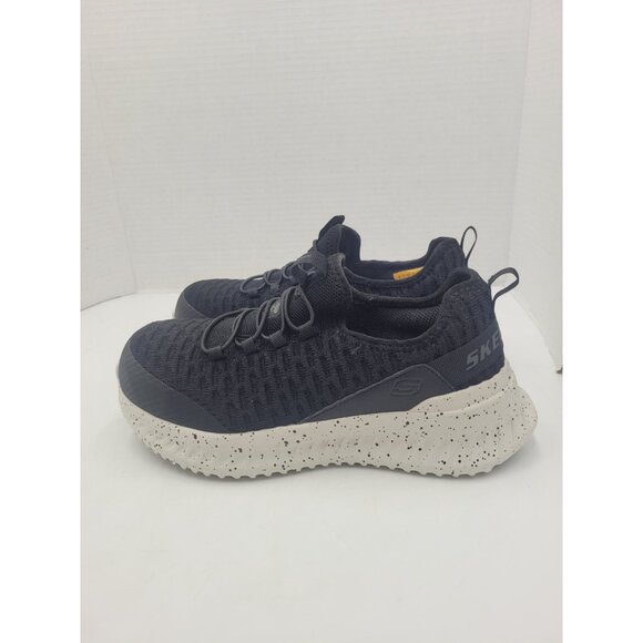 Skechers Work Black Shoe Women Memory Foam Slip Resistant EH Safe Size 7 EU 37 - Picture 5 of 10